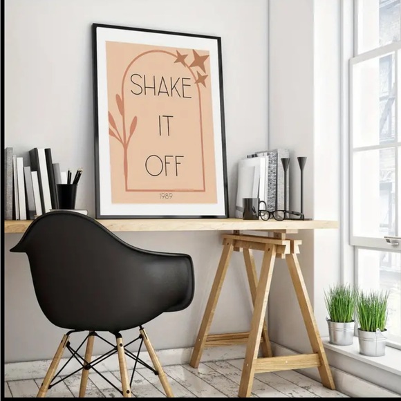 💛1pcs Canvas Wall Art Decor Music Lyrics Poster Taylor Inspired Shake It Off - Picture 3 of 9